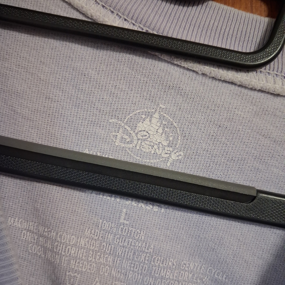 Disney Lavender Spirit Sweatshirt with Glitter Logo - Picture 4 of 6